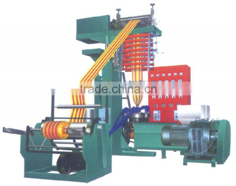 SJ-45x2C/600 Two-colour Striped Film Blowing Machine Set-5