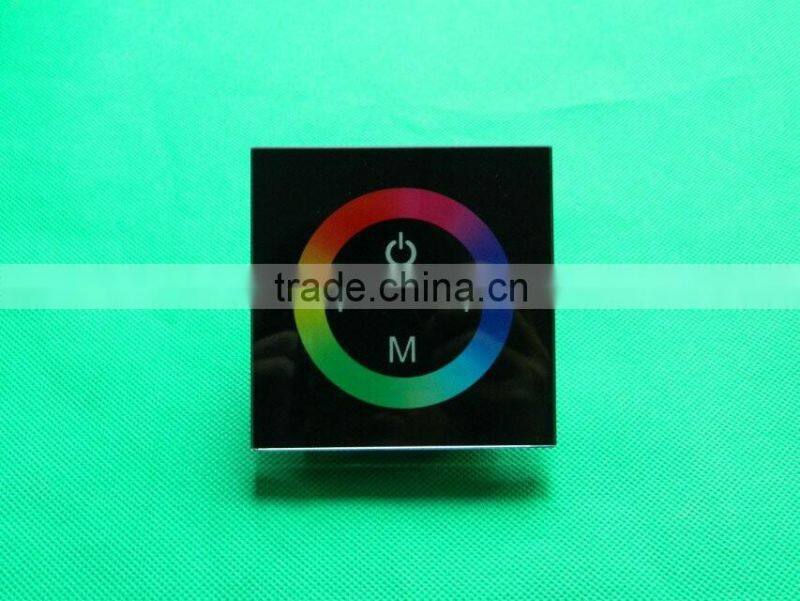 Square touching LED RGB lights rgb led touch panel controller for CCT LED lights