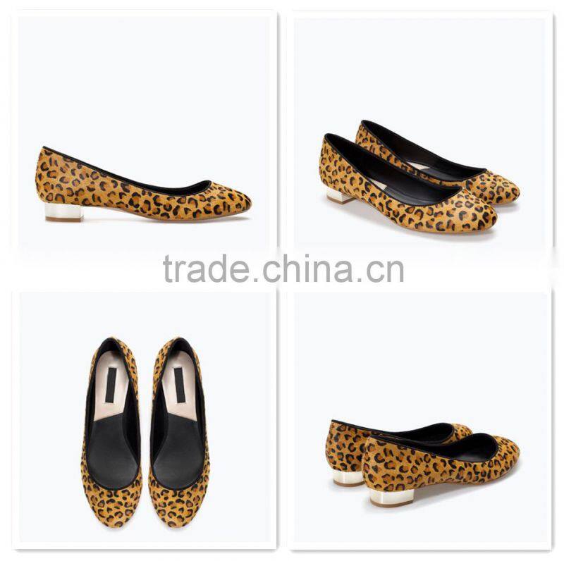 Fashionable design footwear lopard