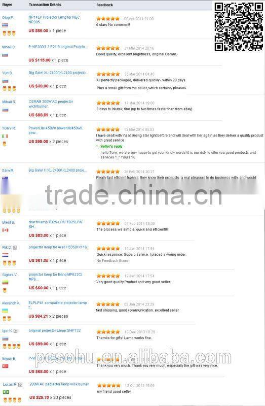 Hitachi HCP-60X/ HCP-70X/ HCP-75X/ HCP-80X projector lamp bulb DT00781