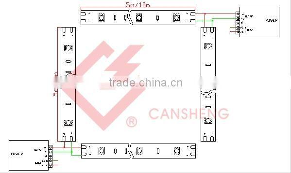 smd3528 240leds double line led strips