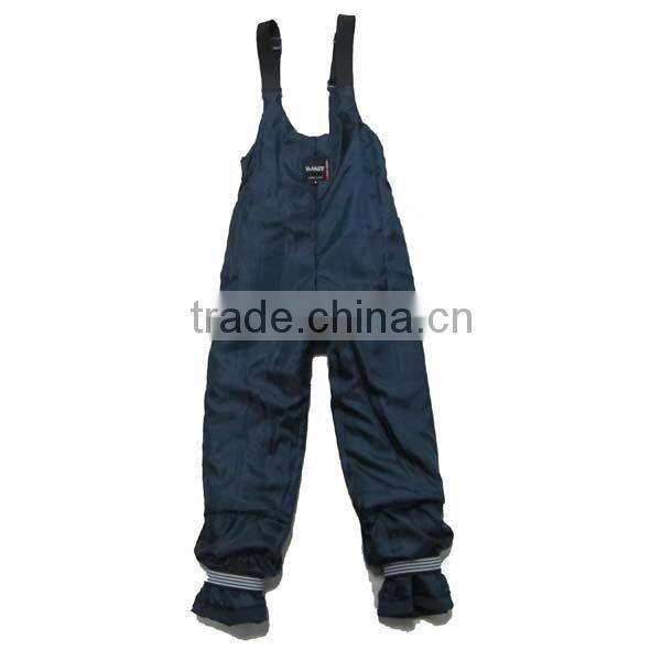 2013 New nylon taslon waterproof boys fashion orange ski pants for kids ski pants in ski & snow wear