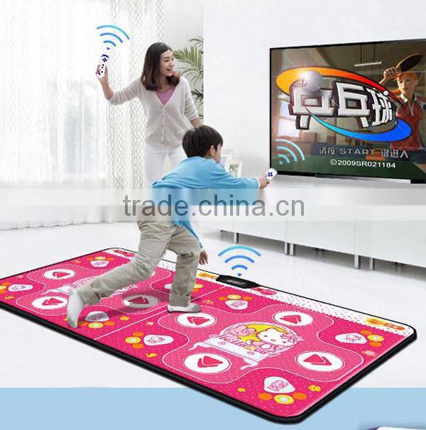 32 Bit Wireless Double Dance Mat For TV and PC With Gamepads
