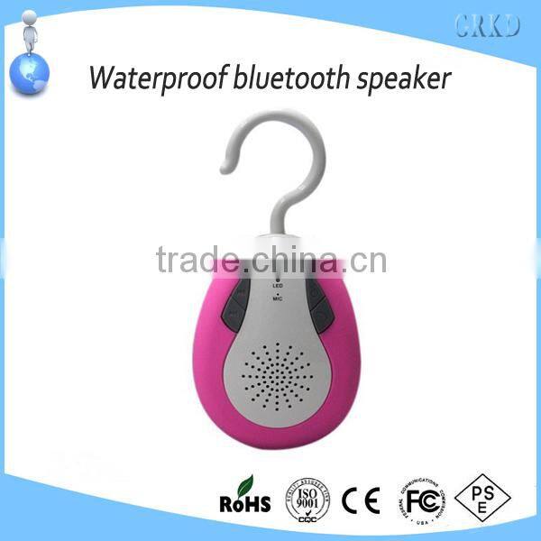 2015 new arrival waterproof bluetooth speaker for iPhone 6