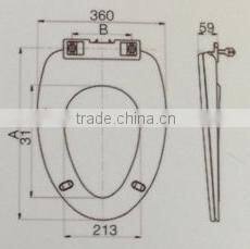 Cheap product plastic custom toilet seat