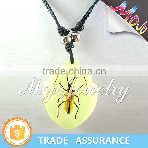 Online Fashion Jewelry Fancy Insect Pendant Necklace