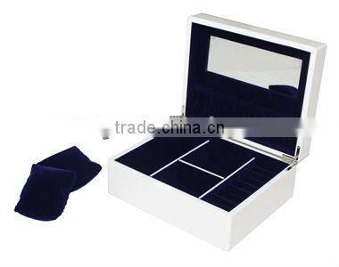 OEM Style Equisite White High Gloss High Quality Gem box