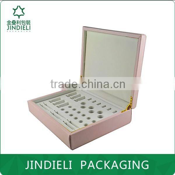 pink handmade nice cosmetic set box packaging