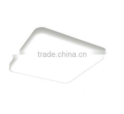 retangular white or black square ceiling panel light