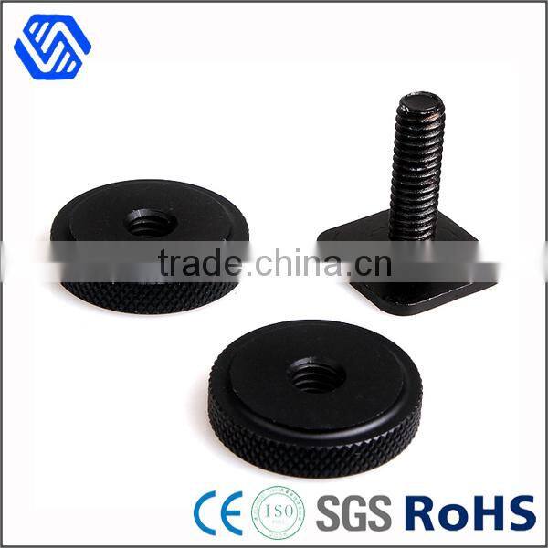 Flat head Tripod Camera Screw Black 1/4 3/8 inch China Digital slr camera screw