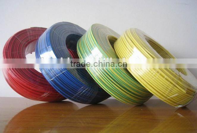 green yellow cable 4mm 6mm grounding cable