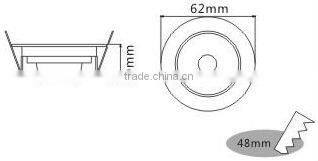 High Degree LED downlight,ceiling lamp