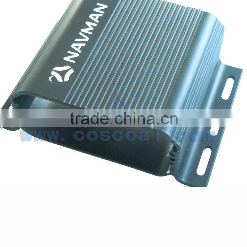 Aluminium mental enclosure with mounting bracket