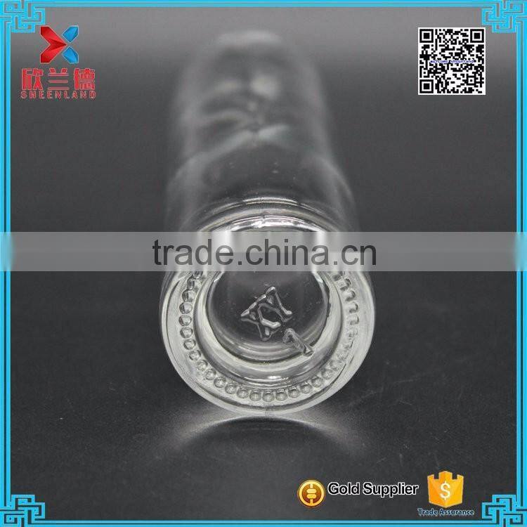 65ml Personal small Perfect Wide Mouth Glass Drinking Bottles With tin Lids