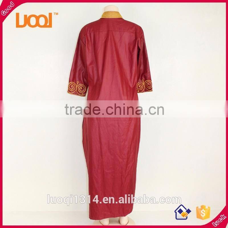 2016 small MOQ african design women long maxi dresses