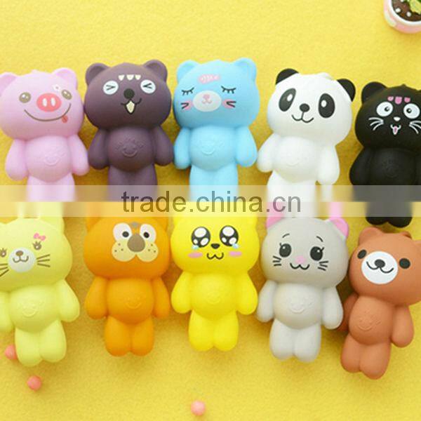 2014 promotional customized felt silicone key chain