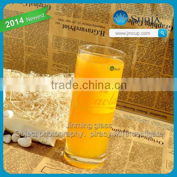 Top quality custom drinking cup cheap price wholesale cup glass promotional glass