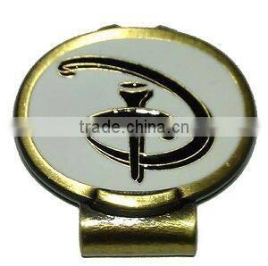 Promotional ABS plastic golf ball marker with logo