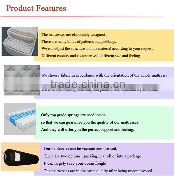 Foam encased double sides removable pillow top mattress