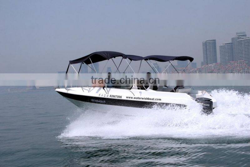 QD22 ft bowrider fiberglass yacht made in China for sale