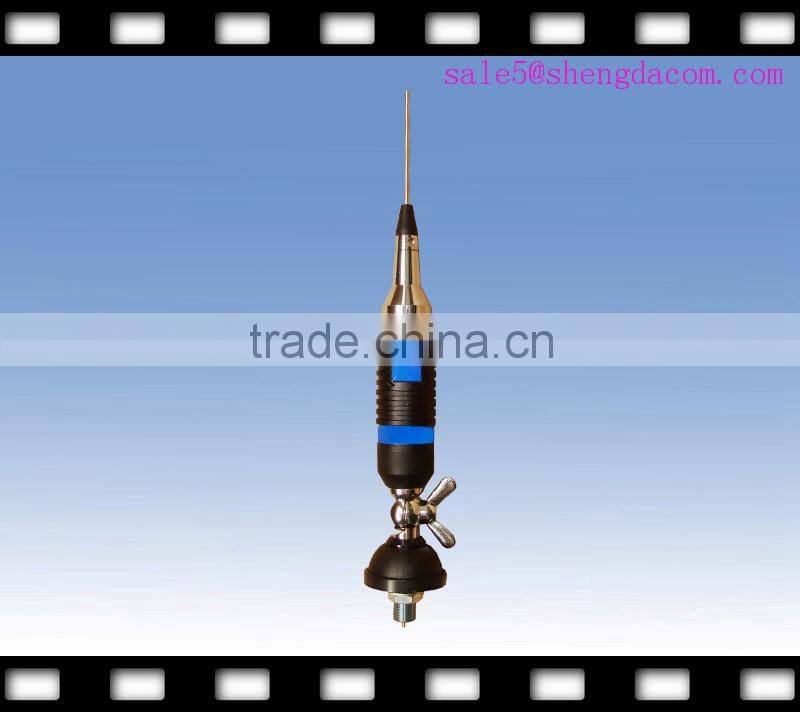 27mhz CB Antenna with spring barrel with magnetic base mount with folded whip