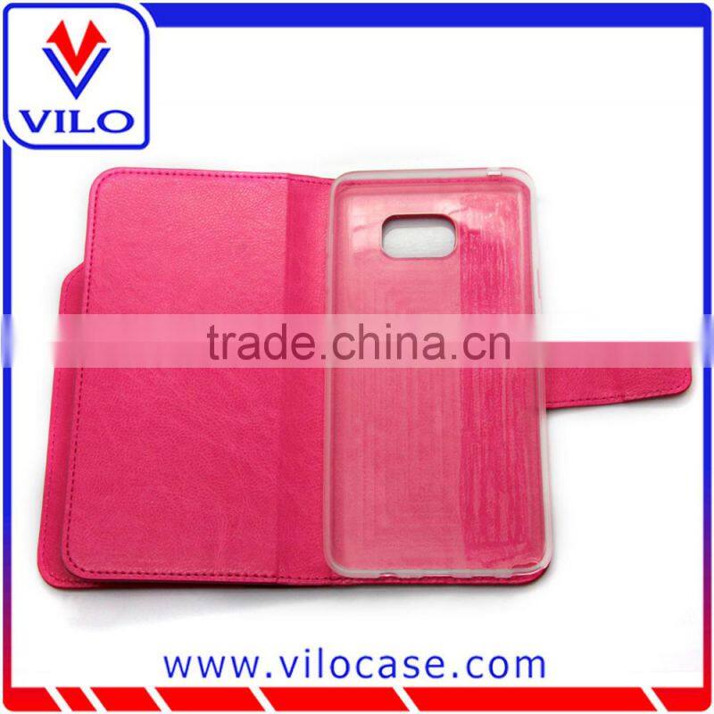 OEM card holder wallet leather case for samsung Galaxy Note 5