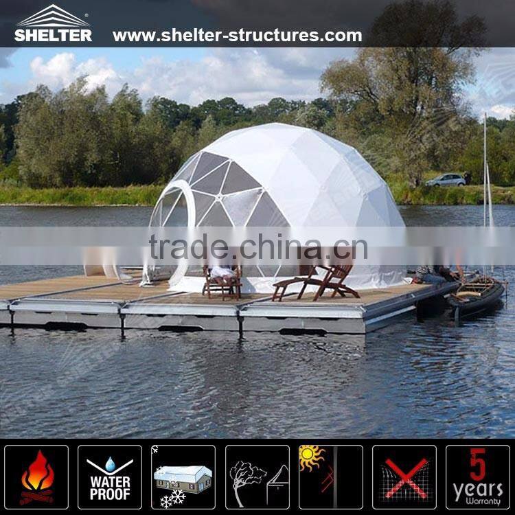 Exquisite Waterproof geodesic dome tents for outdoor gathering
