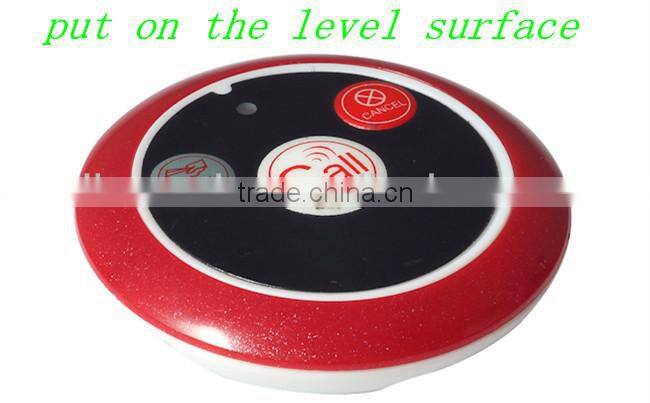 iHomePager Wireless Service Calling System Slim Call Button