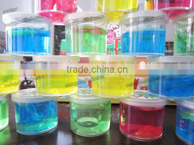 LOW PRICE novelty magic crystal putty slime crystal gift crystal toy barrel slime magic putty toys green slime