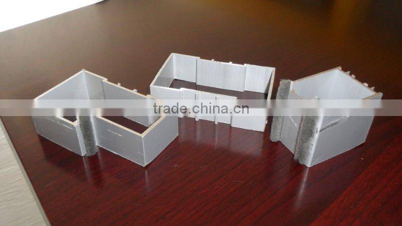 Hight quality Aluminum KFC door,Aluminum glass door