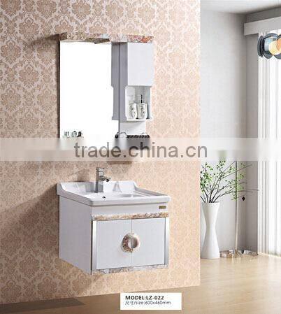 2014 Chinese cheap modern PVC bathroom cabinets
