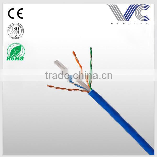 Frankever hot selling blue 4 pairs UTP CAT6 lan cable