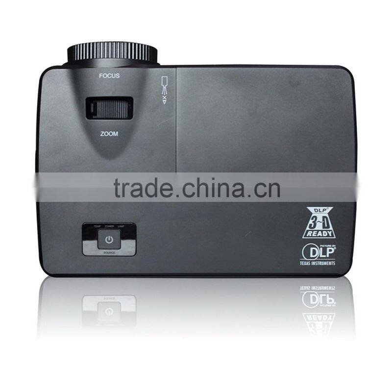 Portable Home Cinema 3600 ANSI Lumens 3D DLP High Definition Projector Home Theater Projector 1080p