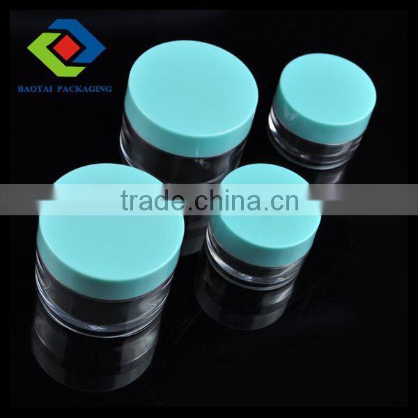 15g 30g 50g plastic clear cream foundation jar