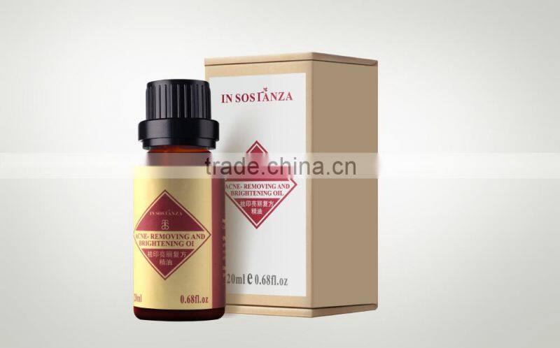 Hot sale Natural Acne- removing and Brightening Oil for skin/face