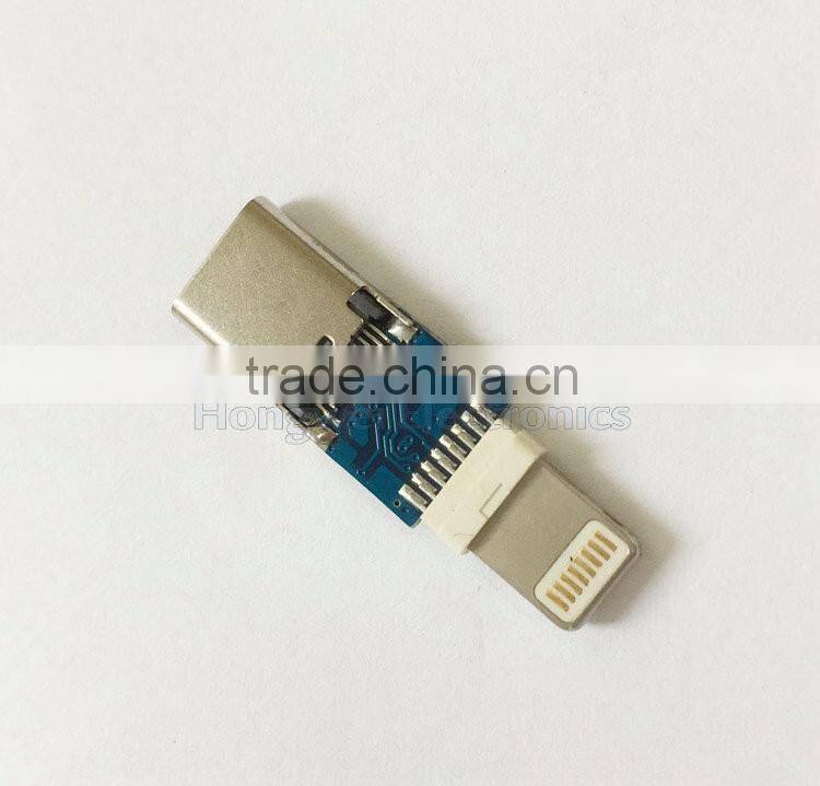 Type C USB adapter circuit board type C female to Iightning male