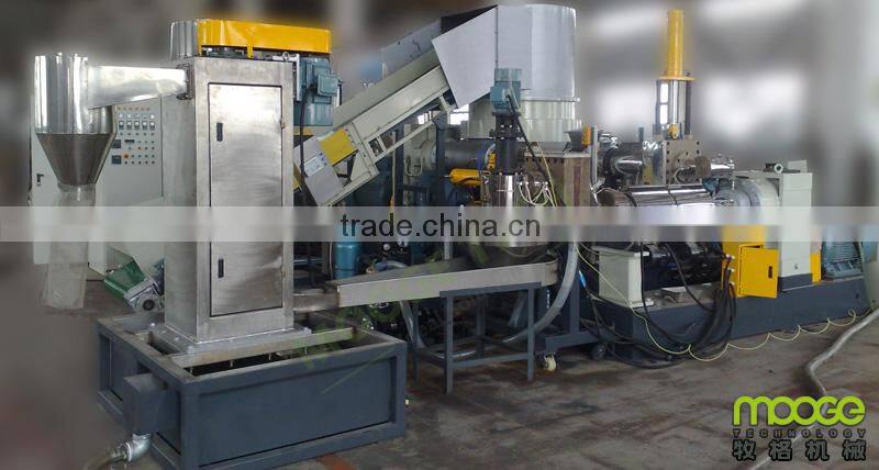 Water Ring Cutting Plastic Granule Raw Material Machine