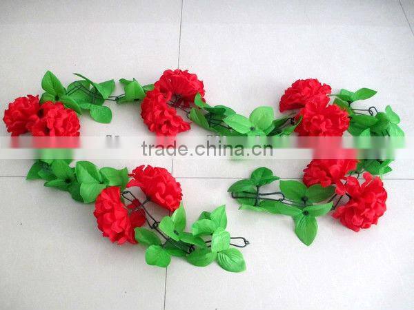 200cm 10 heads Artificial Caination Flower Vine for decoration