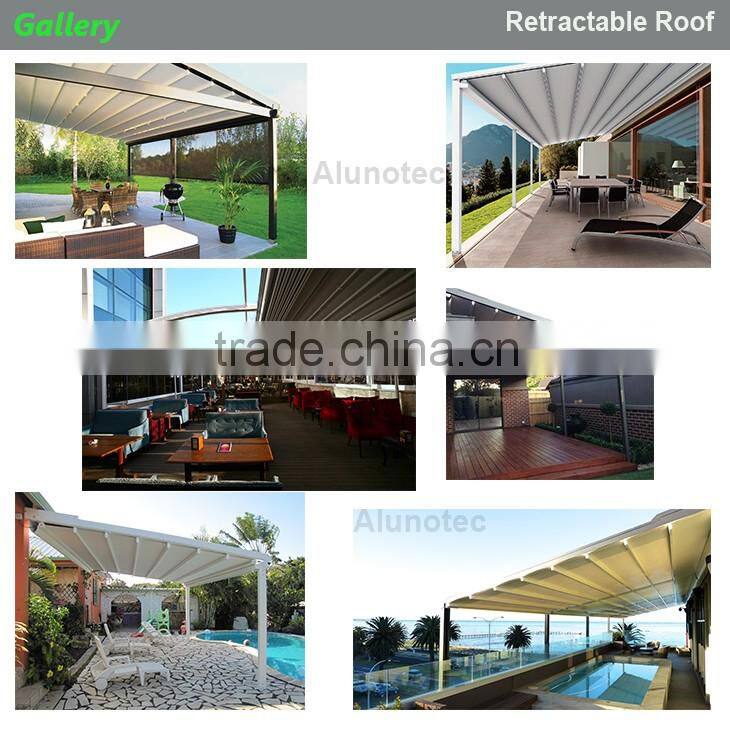 Retractable Roofing System/All Season Aluminium Pergola System