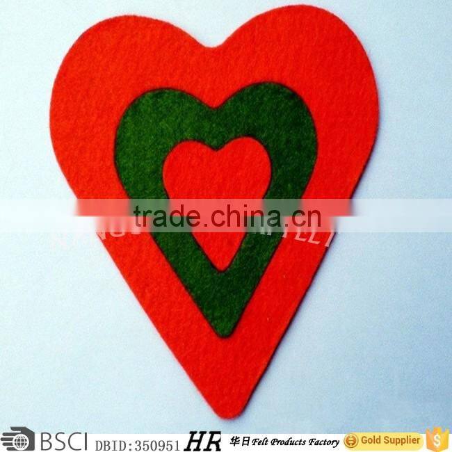 Square felt placemats red felt placemats