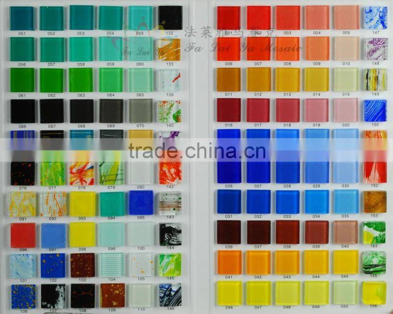 2016 Popular USA Tile 3''x6'' Glass Subway Tile Bathroom Design for Project GL86