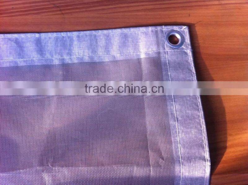 PVC mesh sheet for protection anti- fire