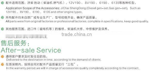 Diesel/gas engine parts, main filter