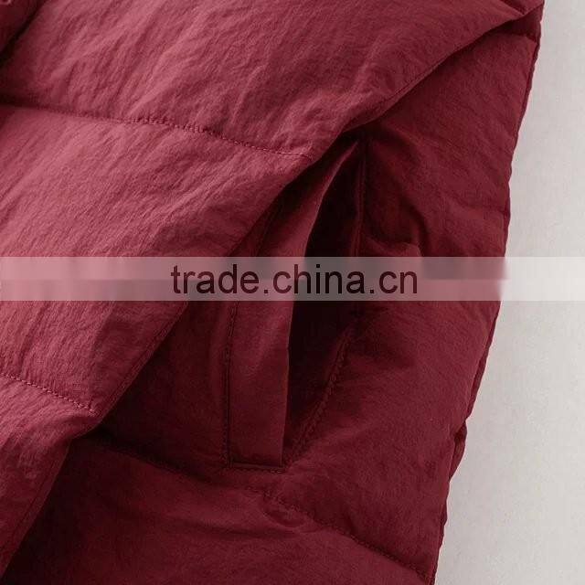 woman clothing contemporary hooded jacket cotton vest