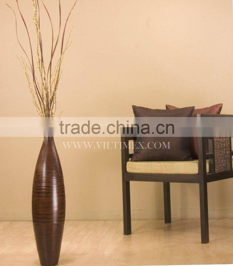 Bamboo Vases - ideas home decor apartment family room dining room,living room