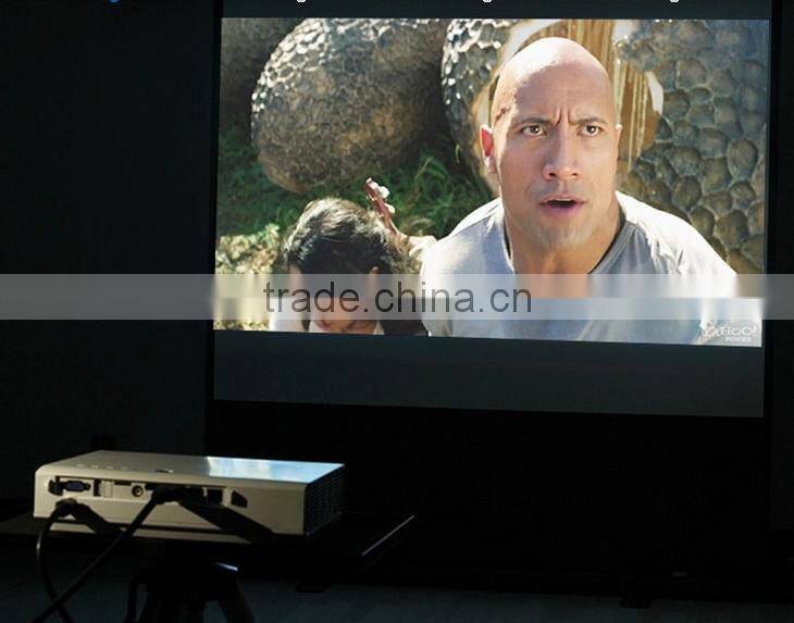 Motorized projector screen with high quality projector screen tripod stand 100inch 200inch 300inch