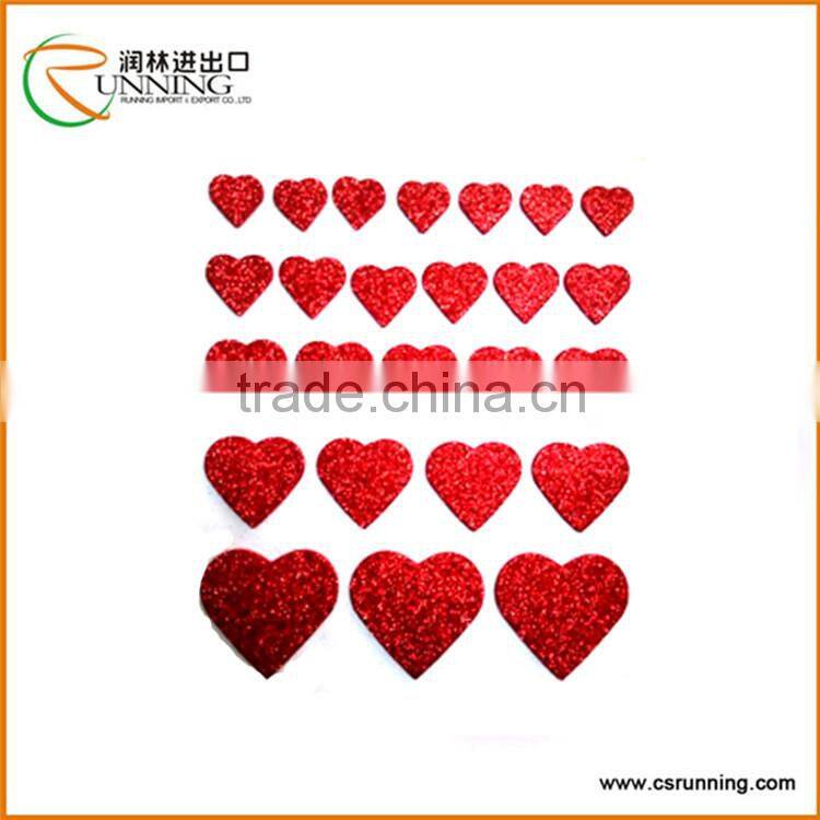 Customized size self adhesive eva foamy craft letter sticker