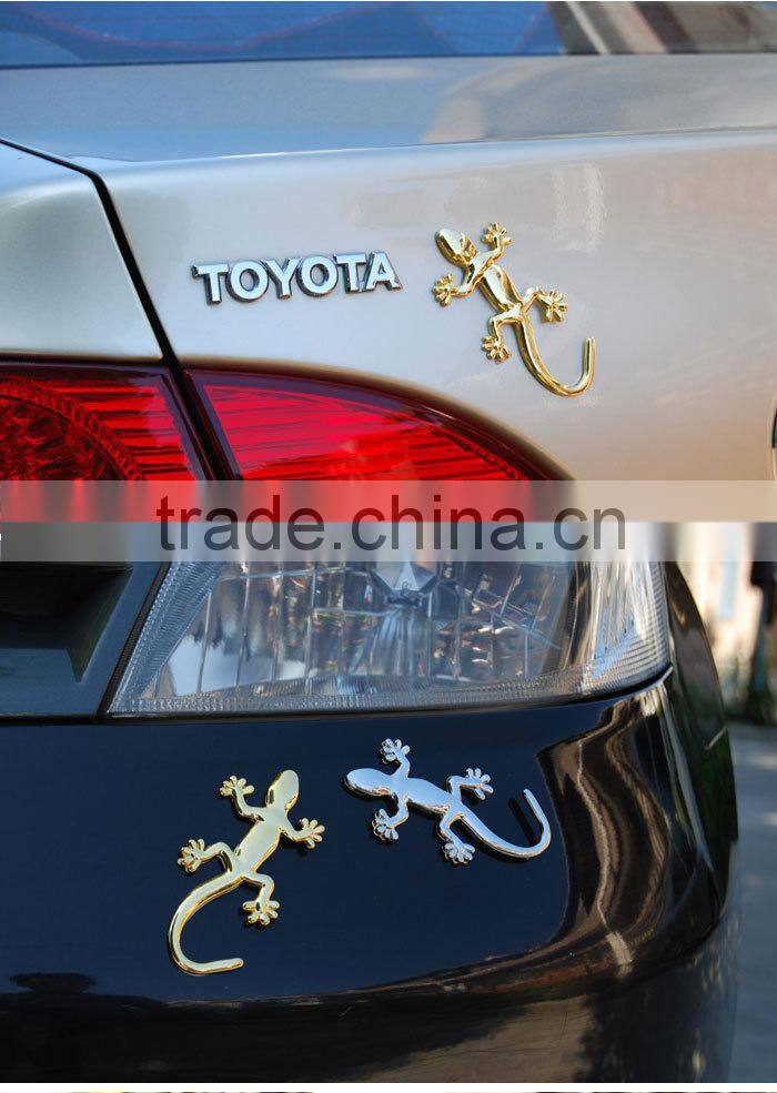 New arrival adhesive car sticker chrome car logo 3M sticker
