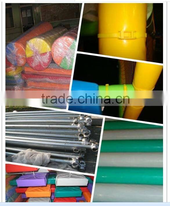 Kaiqi Hot selling PVC Indoor Playground Equipment Pace ship Theme with rocket and rope climber KQ60273A