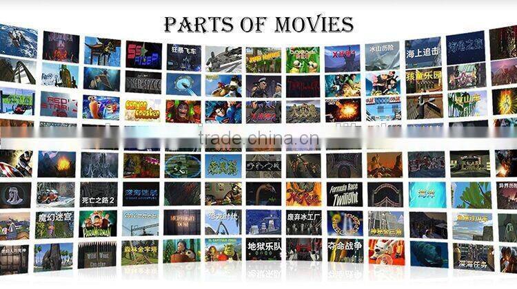 Cinema 6D Indoor Playground Type Movies For Mini Home Simulator